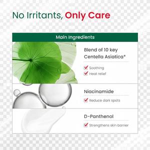 ครีมลดรอยแดง R.E.D Blemish Clear Soothing Cream 70 มล. มอยเจอร์ไรเซอร์เกาหลีสูตรปลอบประโลมผิว ด้วยสารสกัดจากใบบัวบก สำหรับผิวแดงและผิวแพ้ง่าย - Product Image 2