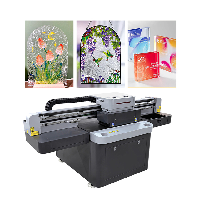 Commercial Quality Assurance Flatbed Uv Printer Large Format Grando Uv Printer 9060 Uv Printer Ink