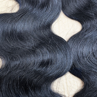 Extensions de cheveux humains vietnamiens Remy Body Wave 8-40 pouces, double trame, cuticules alignées, mèches à tisser, marque NUOCHENG, couleur 1B