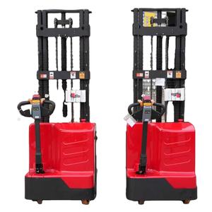 Apilador Eléctrico de 1.5 Toneladas (1500 kg) y 2 Toneladas (2000 kg) con Plataforma para Operador, Elevador de Paletas, Nuevo, para Uso Agrícola, Altura de Elevación de 3000 mm, Venta al Por Mayor - Product Image 1