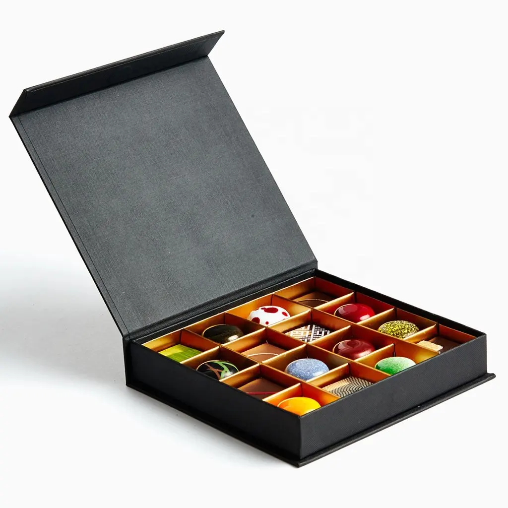 GraceS mart Schokolade Bon Bon Box Buch Arabisch Design Box Pappe Süßigkeiten Schokolade Boxen für Schokolade überzogene Erdbeeren