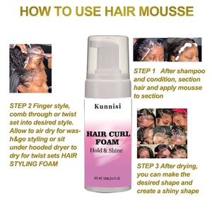 <span class=keywords><strong>Mousse</strong></span> riche pour tresses à séchage rapide, perruques bouclées, <span class=keywords><strong>mousse</strong></span> moussante pour cheveux, <span class=keywords><strong>mousse</strong></span> pour cheveux bouclés, marque privée, vente en gros - Product Image 3