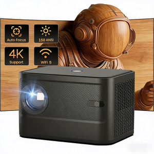 Mini-projecteur portable <span class=keywords><strong>DBS</strong></span> A40 Pico Android 9 intelligent compatible 4K pour usage professionnel et éducatif avec haut-parleurs intégrés et courte focale - Product Image 5