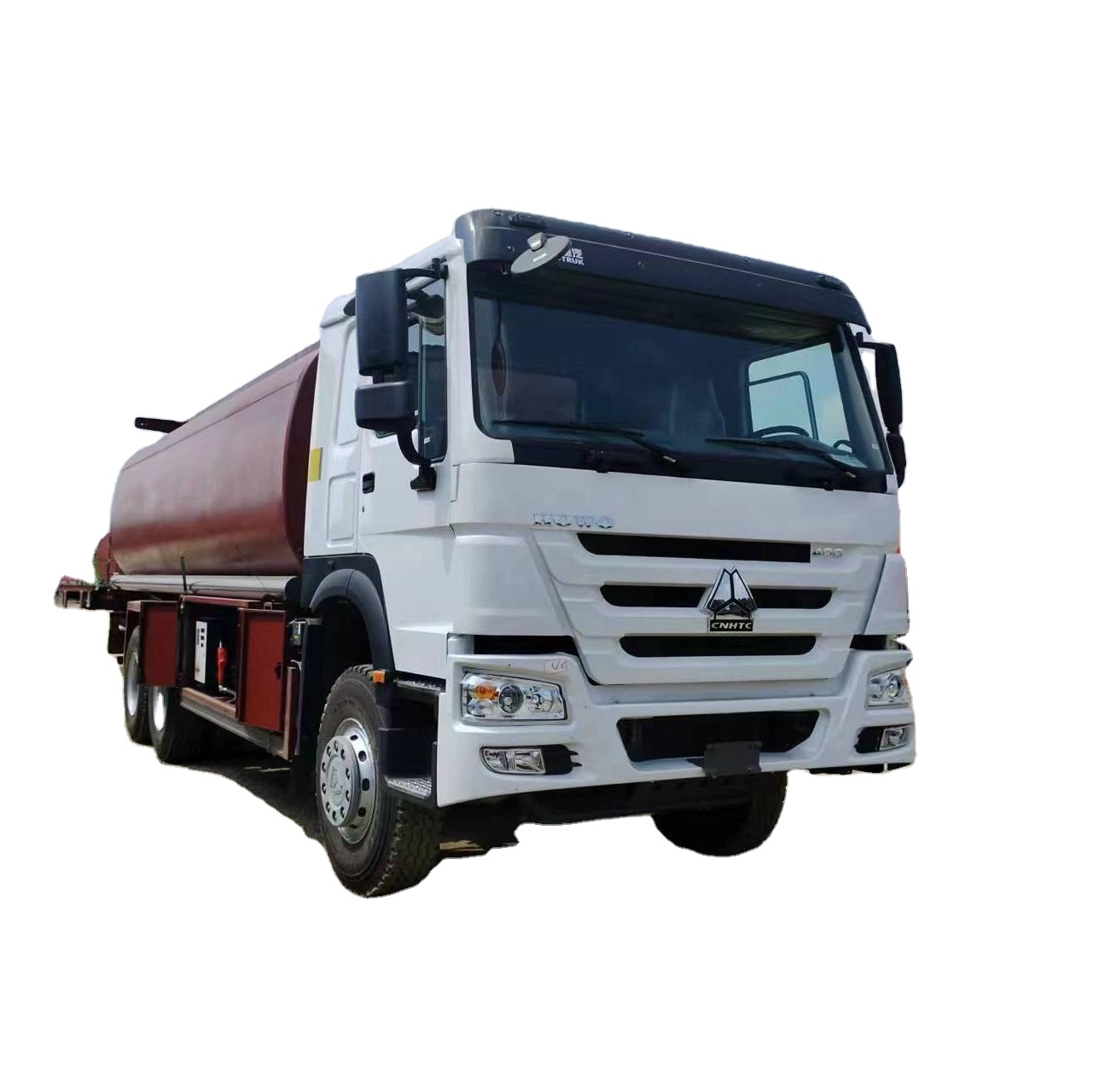 Best Seller Sinotruk Howo 6x4 25 Cubic Fuel Tanker Truck 340hp 400hp for Fuel Transportation