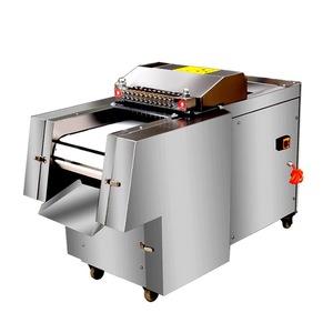 เครื่องตัดไก่อัตโนมัติเต็มรูปแบบอเนกประสงค์สำหรับเนื้อแช่แข็งและซี่โครง  เครื่องตัดเนื้อสัตว์ปีก ปลา และไก่แบบมัลติฟังก์ชั่น - Product Image 3