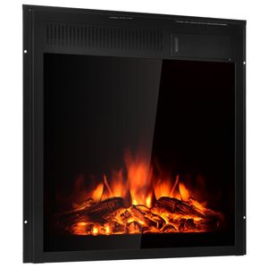 Chimenea Eléctrica Independiente de 22.5 Pulgadas con Marco de Madera, Efecto Realista, Calefactor de 1500W, 10000-19999 BTU para el Hogar - Product Image 5