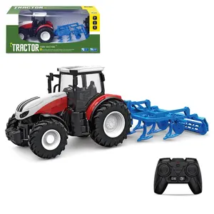 Creative 2.4G Rc Vehicle Construction Truck Kids 1:24 Remote Control Tractor Car Toys