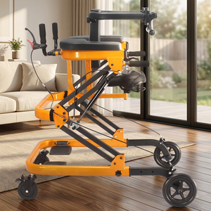 Andador <span class=keywords><strong>con</strong></span> Ruedas y <span class=keywords><strong>Asiento</strong></span> Ajustable en Altura <span class=keywords><strong>para</strong></span> <span class=keywords><strong>Adultos</strong></span> y Personas <span class=keywords><strong>con</strong></span> Discapacidad - Product Image 1
