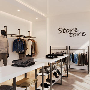 Perchero de Pared Metálico Personalizado para Ropa de Niños |   Exhibidores para Boutiques |   Muebles de Fábrica |   Diseño de Tienda Integral para Niños - Product Image 3