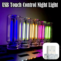 Ampoule LED à filament USB rétro, gradation tactile, 5V, Edison, veilleuse, camping, éclairage décoratif pour la maison, CRI élevé 90, lumière blanc chaud