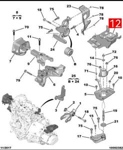 Support de <span class=keywords><strong>batterie</strong></span> pour Peugeot 307 308 408 Citroen C4L <span class=keywords><strong>C4</strong></span> OE YL00844180 - Product Image 6