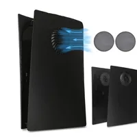 Filtre anti-poussière pour Console PS5, 2 ou 4 pièces, housse en maille anti-poussière, plaque frontale facile à nettoyer, ventilateur, accessoire de jeu pour PS5