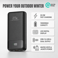 OEM Externe Batterie Schnellladende Tragbare Ladestation Power Banks Power Station 10000mAh Power Bank 20000mAh Powerbank für Smartphones
