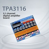 Carte d'amplificateur numérique HIFI domestique haute puissance de classe D à six canaux 5.1 TPA3116 (modèle 2020)