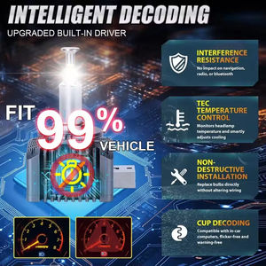 Bombillas LED para Faros Delanteros de Coche D1S/D3S/D5S Canbus Free 12V 6000K CSP 90W Chip LED para <span class=keywords><strong>Audi</strong></span> <span class=keywords><strong>A4</strong></span>/A8/A5 Nuevo - Product Image 4