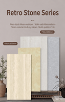Carreaux de sol intérieurs en céramique de luxe, style rétro et antique, antidérapants, mats, épaisseur 10 mm, pour chambres d'hôtes et salons à thème château