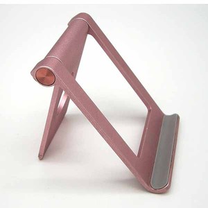 Support de téléphone pliable en aluminium usiné CNC sur mesure, support de tablette réglable pour bureau, support métallique portable pour iPhone et iPad - Product Image 3