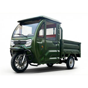 Triciclo de Carga Homologado por la CEE, Motocicleta de Tres Ruedas, Triciclo Eléctrico con Cabina Cerrada - Product Image 2