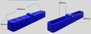 Abreuvoir en <span class=keywords><strong>plastique</strong></span> pour fournir de l'eau propre au bétail - Product Image 4
