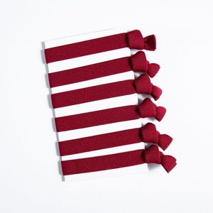 Резинки для волос MIO в европейском и американском стиле, натуральные цвета, 6 шт./набор, для спортзала, повседневные резинки для волос, держатели для волос - Product Image 6