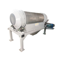 Trommel de criblage rotatif sans arbre de petite taille pour sable de carrière, terre et minerai, avec moteur haute efficacité, pour compost