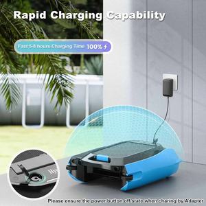 Hysheen X1 Smart Pool Cleaning Robot-Solar Charging 7L Debris <b>Bin</b> 4 Modes IP68 Waterproof <b>Automatic</b> Pool Skimming - Product Image 5