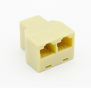 RJ45 8P8C T <strong>Adapter</strong> RJ45 Splitter <strong>Ethernet</strong> Connector - Product Image 1