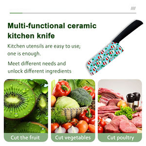 Cuchillo de Chef de Alta Calidad con Hoja de Cerámica y Mango de Plástico para Uso Diario, Suministro de Fábrica, Artesanía Hecha a Mano, Gran Venta - Product Image 5