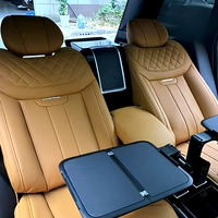 Siège de luxe VIP exécutif Royal Grand Regal 4 places en cuir PU, étanche, avec table Maybach et massage 6 points pour Range Rover
