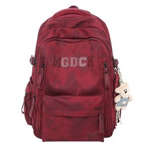 Zaino Unisex Trendy e Alla Moda, Semplice e Casual, Grande Capacità, in Nylon Oxford, per Studenti delle Scuole Medie, Superiori e Universitari, con Chiusura a Cerniera - Product Image 6