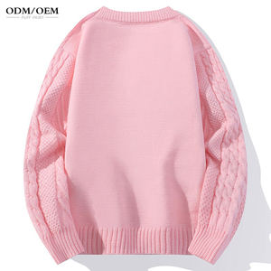 Suéter de Punto Trenzado de Alta Calidad para Hombre, 100% Algodón, Cuello Alto, Manga Larga, para Invierno - Product Image 4
