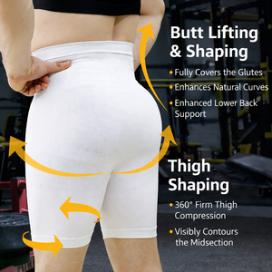 Shorts de compression pour hommes les plus vendus en gros, shorts amincissants pour les jambes, boxers, caleçons, sous-vêtements de contrôle du ventre - Product Image 4