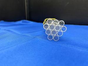 Großhandel anpassbare hochwertige klare Quarz-Rundglas-Reagenz gläser für Labor zwecke - Product Image 5