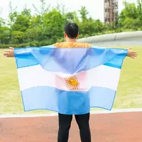 ที่กำหนดเองฟุตบอลธงประจำชาติที่กำหนดเองร่างกายธงแหลม2022อุปกรณ์เสริมฟุตบอลโลก