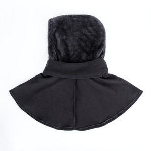 Cache-cou de cyclisme Yueli en polaire, chaud et anti-poussière, pour l'hiver, noir - Product Image 5