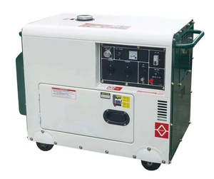 ディーゼル発電機水冷却電気スタート10KW 10KVA無声オープンフレーム中国ブランド工場 - Product Image 5