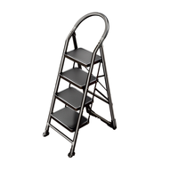 Mini-échelle pliable d'intérieur, pour la maison, le salon, le bureau, multifonctionnelle, portable, marchepied