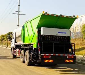 شاحنة سينوتراك هووو تي إكس 6*4 سعة 20 متر مكعب، ناشرة أسفلت متزامنة عالية الجودة، يورو 2، مقود يسار - Product Image 1