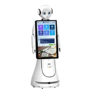 Otonom insansı akıllı Robot resepsiyon