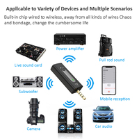 Microphone de Conférence sans Fil à Double Lavalier K35 3,5 mm pour Diffusion en Direct, Micro Cravate à Condensateur avec Réduction de Bruit et LED