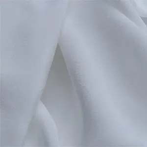 Tissu crêpe de Chine en soie bon marché en gros de couleur blanche naturelle couleur mourante personnalisée prix d'usine pour vêtements - Product Image 6