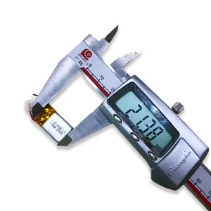 Batería de Iones de Litio 401420 de 80 mAh y 3.7 V, Gran Capacidad, Venta Directa de Fábrica, OEM, Polímero Original de Fábrica - Product Image 2