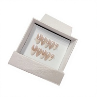 Lot de 10 faux ongles en gel, peints à la main, élégants et classiques, courts, en forme d'amande, réutilisables pour usage quotidien