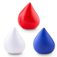 Goutte d'eau balle anti-stress personnalisable Offre Spéciale Pu mousse balle anti-stress Fidget jouets goutte d'eau balle anti-stress Logo pour cadeaux