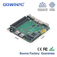 Carte mère industrielle 2.5G LAN Intel i3-1315U i5-1245U i5-1335U i7-1355U DDR4 64 Go 2x 2x Type-C i225 i226 M.2 NVMe SATA