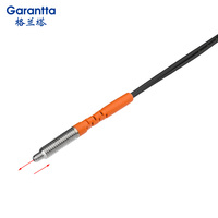 Câble de capteur à fibre optique Garantta M3 M4 M6 avec sonde coudée pour capteur amplificateur optique à fibre NPN PNP