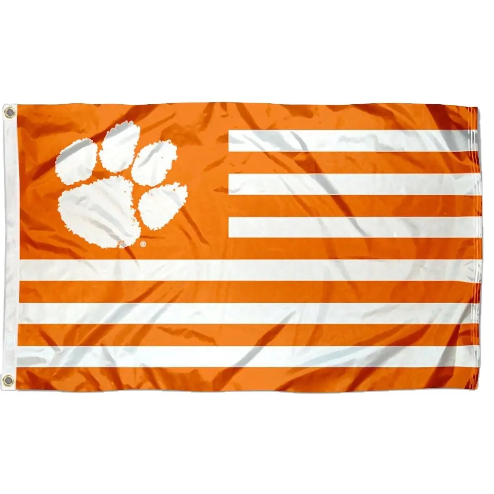 Clemson University Tigers 3' x 5' Flag with Grommets