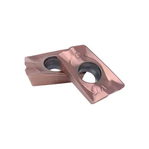 CNC Metal kesme aleti bıçak Tungsten karbür PVD kaplamalı freze uçları hardstone karbür insert