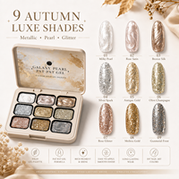 Faible MOQ, Expédition Rapide, Texture Pudding Stable Non-Coulante, Palette Neuf Grilles, Couleurs Macaron, Sans Bulles, Gel Polish Crème Solide Sans Effet Bulle