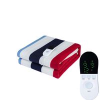 Couverture Chauffante Électrique 170*50cm à Prix Compétitif 12V 24V avec 4 Niveaux de Chauffage Rapide pour Voitures, Camions, VR